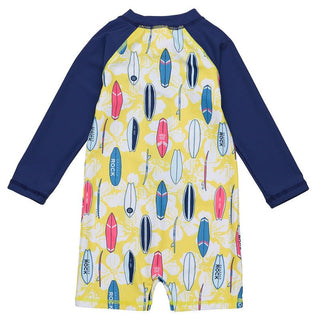 Snapper Rock Boy's Long Sleeve Sunsuit - Rock The Board