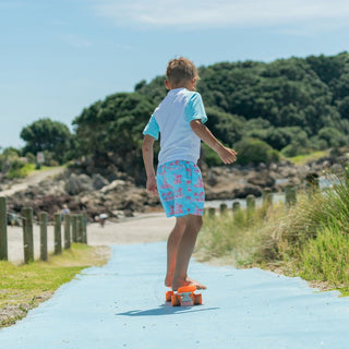 Boy's Sustainable Swim Short - Lighthouse Island Baby & Toddler Swimwear