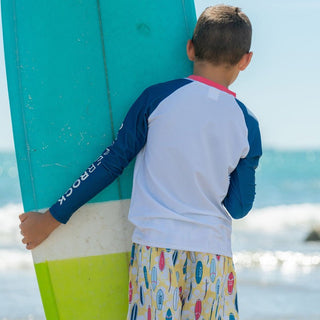 Snapper Rock Boy's Swim Short - Rock The Board