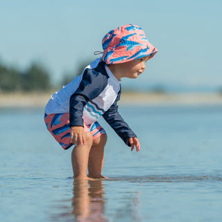 Snapper Rock Bucket Hat - Whale Tail