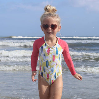 Snapper Rock Girl's Long Sleeve Surf Suit - Rock The Board