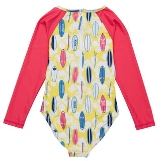 Snapper Rock Girl's Long Sleeve Surf Suit - Rock The Board