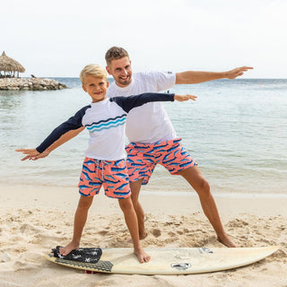 Snapper Rock Men's Swim Short - Whale Tail