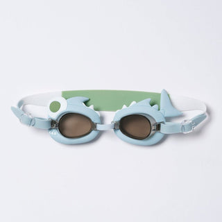 Mini Swim Goggles - Khaki Shark Tribe Swim Goggles & Masks