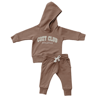 Hooded French Terry Set - Cozy Club