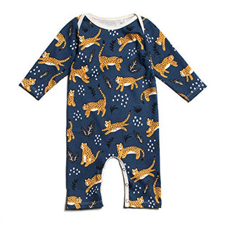 Winter Water Factory Long Sleeve Romper - Wildcats Navy