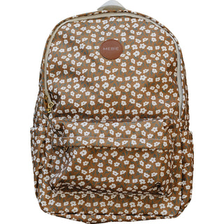 Mustard Floral Backpack - Large