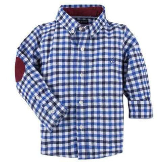 Blue Check Flannel Shirt Baby & Toddler Tops