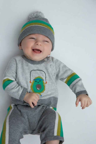 Avo-Cize Coverall & Hat Set Baby & Toddler Sleepwear