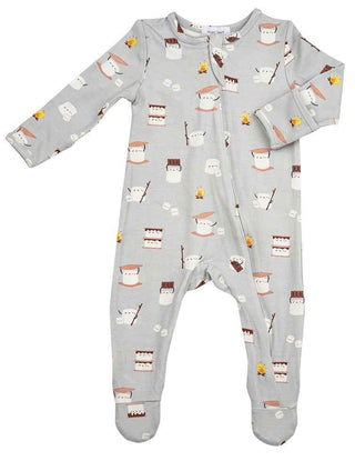 Angel Dear Smores Zipper Footie