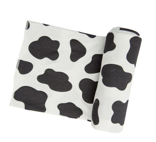 Angel Dear Swaddle Blanket - Cow Print