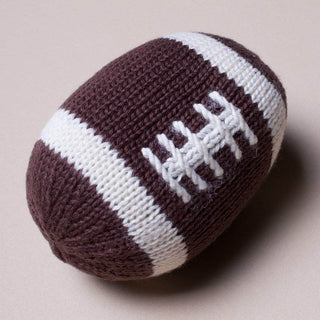 Organic Baby Ball Toy Set | Newborn Rattles - Football, Baseball & Basketball Sports Gifts Baby Gift Sets