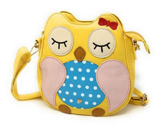 Owl Purse for Girls - Yellow Handbags, Wallets & Cases