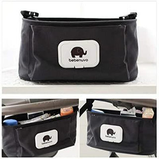 Stroller Organizer Bag, Black Baby Stroller Accessories