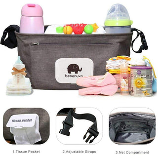 Baby Riddle Stroller Organizer Bag, Puppies