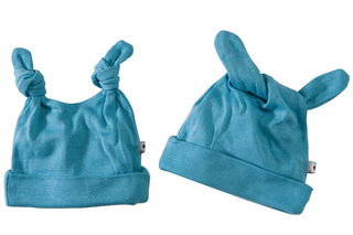 Babysoy Boys Double Knot Hat - Ocean