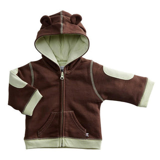 Boy's Bamboo Soft Fleece Hoodie - Chocolate Baby & Toddler Outerwear