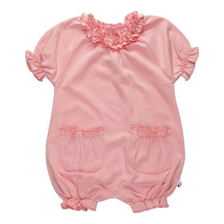 Girl's Bubble Romper - Petal Babysoy