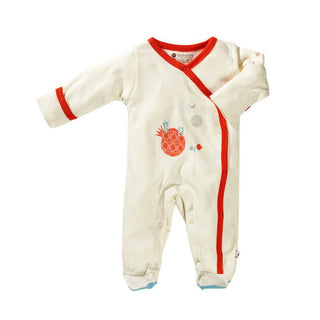 Babysoy Infant Footie - Deer