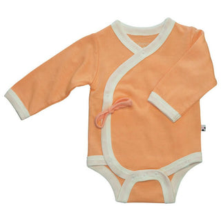 Infant Kimono Bodysuit - Cantaloupe Baby One-Pieces