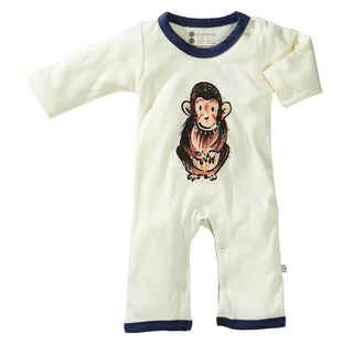 Babysoy Janey Baby One Piece - Chimp