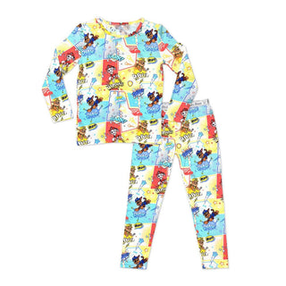 Bellabu Bear Bamboo Long Sleeve Pajama Set - PAW Patrol Boy Pups | Cozy Sleepies provide warmth and snugness for better sleep.