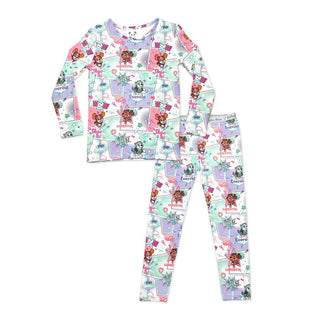 Bellabu Bear Bamboo Long Sleeve Pajama Set - PAW Patrol Girl Pups | Cozy Sleepies provide warmth and snugness for better sleep.