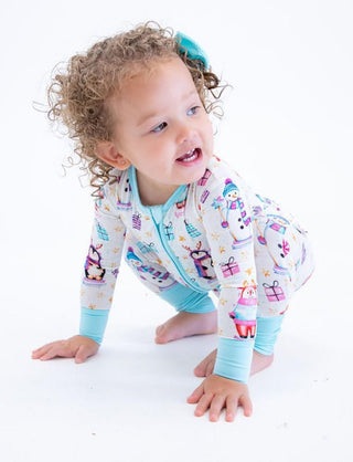 Bamboo Convertible Footie Romper - Fritz (Nutcrackers and Gift Boxes) Baby & Toddler Sleepwear