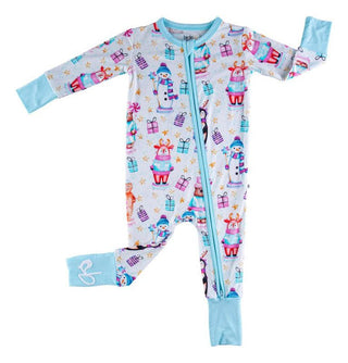 Bamboo Convertible Footie Romper - Fritz (Nutcrackers and Gift Boxes) Baby & Toddler Sleepwear