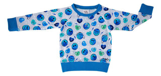 Bamboo Crewneck Sweatshirt - Morris (Valentine Emojis) Baby & Toddler Tops