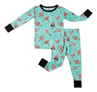 Birdie Bean Bamboo Long Sleeve Pajama Set - Elliot (Football) | Cozy Sleepies provide warmth and snugness for better sleep.