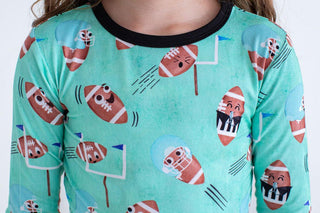 Birdie Bean Bamboo Long Sleeve Pajama Set - Elliot (Football)