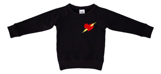 Boy's Bamboo Crewneck Sweatshirt - Axel (Valentine Heart) Baby & Toddler Tops