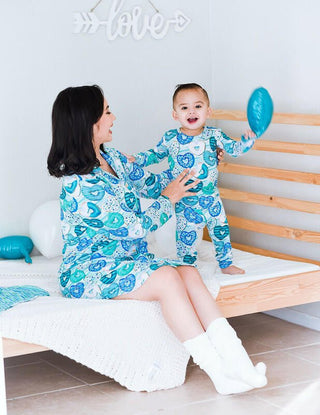 Boy's Long Sleeve Pajama Set - Romeo (Heart Donuts) Baby & Toddler Sleepwear