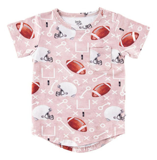 Birdie Bean Boy's Pocket T-Shirt - Jackson (Football)