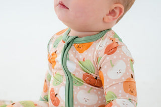 Convertible Footie Romper - Hazel (Pumpkins) Birdie Bean