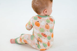 Convertible Footie Romper - Hazel (Pumpkins) Birdie Bean