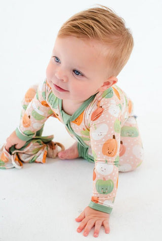 Convertible Footie Romper - Hazel (Pumpkins) Birdie Bean