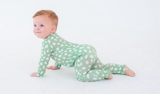 Convertible Footie Romper - Willow (Deer Dots) Birdie Bean