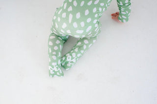 Convertible Footie Romper - Willow (Deer Dots) Birdie Bean