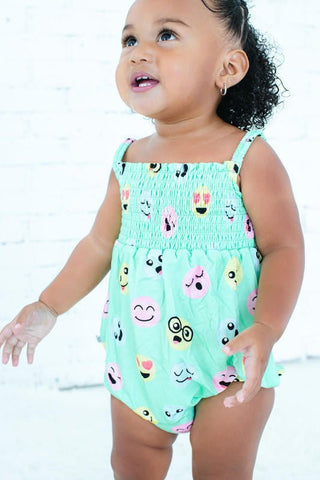 Birdie Bean Girls Bubble Romper - Marley Smiles