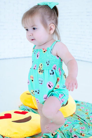 Birdie Bean Girls Bubble Romper - Marley Smiles