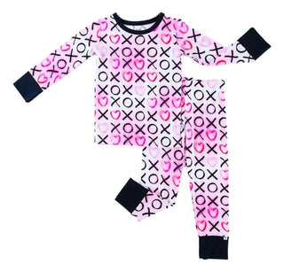 Birdie Bean Girl's Long Sleeve Pajama Set - Bella (XOXO) | Cozy Sleepies provide warmth and snugness for better sleep.