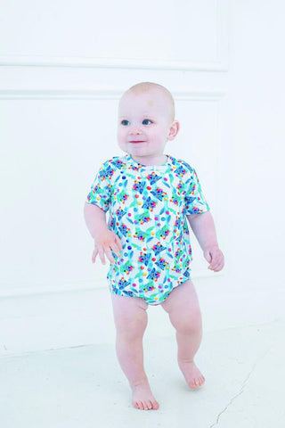 Birdie Bean Girls T-Shirt Bubble Romper - Max Gumball Machine