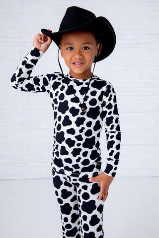 Birdie Bean Long Sleeve Pajama Set - Betsy (Cow)