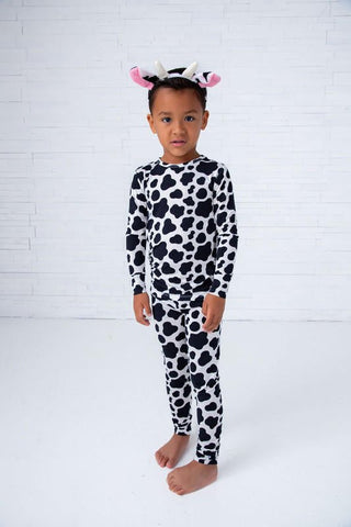 Birdie Bean Long Sleeve Pajama Set - Betsy (Cow)