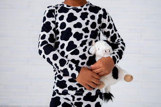 Birdie Bean Long Sleeve Pajama Set - Betsy (Cow)