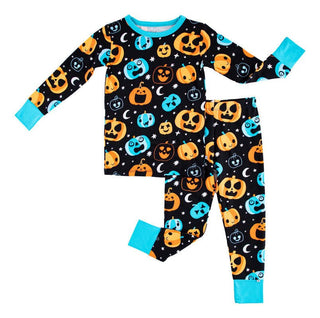 Birdie Bean Long Sleeve Pajama Set - Dex (Jack O'Lanterns) Glow-in-the-Dark | Cozy Sleepies provide warmth and snugness for better sleep.