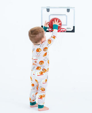 Long Sleeve Pajama Set - Drew (Basketball Faces) Birdie Bean