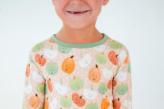 Birdie Bean Long Sleeve Pajama Set - Hazel Pumpkins